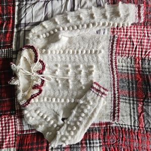 Doen replica, fuzzy baby alpaca blend vintage looking jumper sweater.